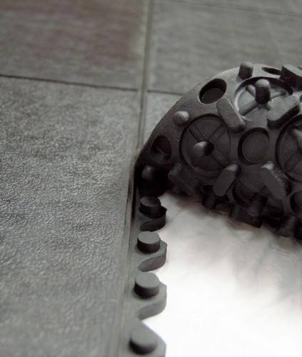 Rubber gym floor - rubber, 3