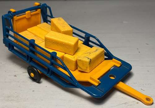 Britains farm toys bale - bale, sledge