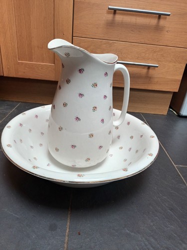 Wash jug and - and, bowl