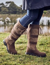 Dublin River Boots IV Waterproof Membrane Unisex Country Boots, Chocolate,  Std.