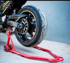 "PADDOCK STAND, RED" FIT FOR