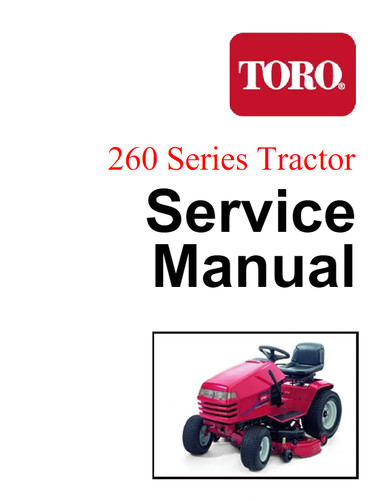 Toro wheelhorse 260 series - wheelhorse,