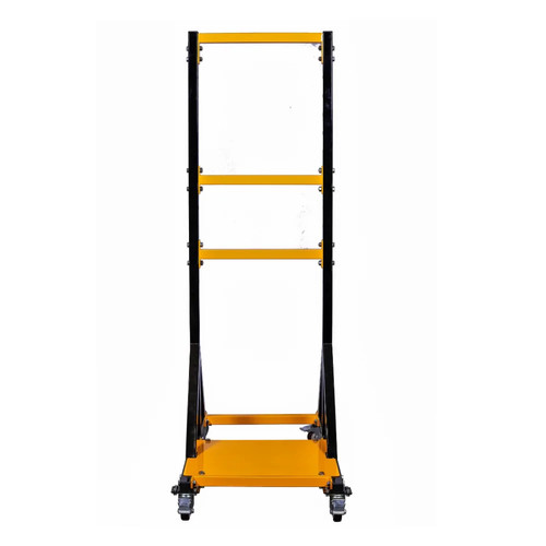 Mobile steel equipment rack - steel,