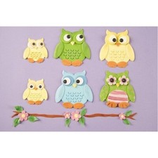 Owl Patchwork Cutter Cake