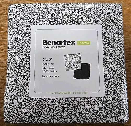 Benartex domino effect charm - domino,