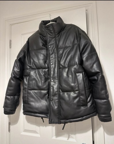Zara black faux leather - black,