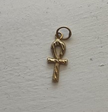 18ct  Yellow Gold ANKH Cross