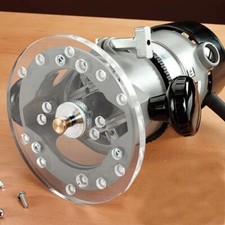 Universal Router Base Plate Template Guides Woodworking Milling Machine Base 