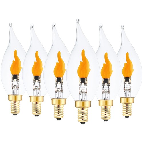 Flickering candle light - light, bulbs