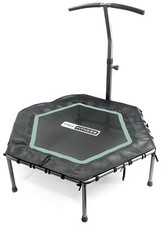 Pro Fitness Gym Trampoline | Indoor Mini Exercise Rebounder Cardio Workout Tool