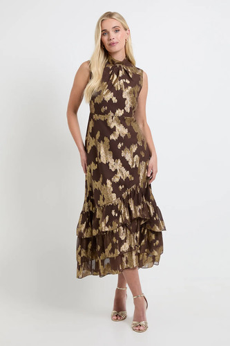 Wallis chocolate maxi - wallis, dress