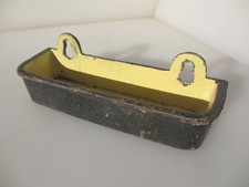 Victorian Iron Umbrella Holder Pew Pot Church Antique Old Tub Tray Soap 1860s