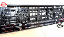 2x car number plate frame