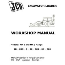 Workshop Manual for JCB Mk 2