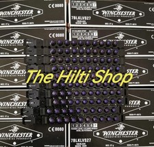 1,000 HILTI BLACK CARTRIDGES FITS HILTI DX450, DX 460 100 Strips, 10 Boxes, 1000