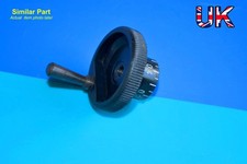 EMCO UNIMAT MODELING LATHE PLASTIC HANDWHEEL. FITS UNIMAT 3, 4, SL & DB