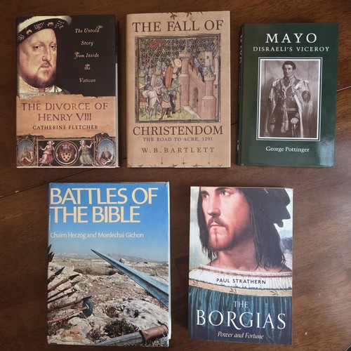 History books job lot - books,