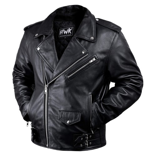 Hwk brando men black - brando, genuine