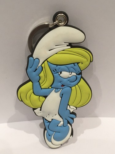 Smurfette smurf keyfob - smurf,