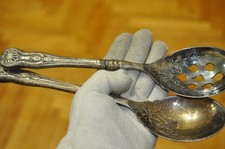 Vintage Nickel Silver Serving