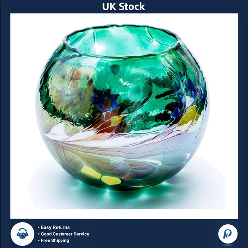 Elegant hand blown recycled - hand,