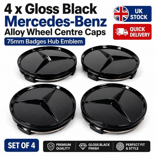 Gloss black mercedes benz - 4,