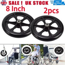 2X 8 Inch Wheelchair Universal