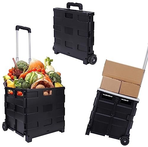 Heavy duty folding shopping - duty,