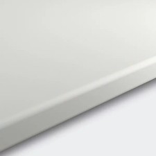 28mm White Stone Effect Laminate Kitchen Worktop 2.4m Durable Post Form Counter