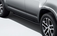 Land Rover Defender 110 Black Side Tubes - Genuine VPLEP0521