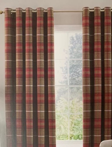 Dunelm mill everette red - dunelm,