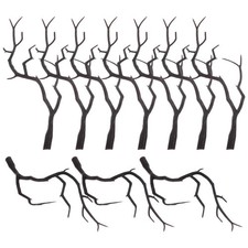  10 Pcs Decorative Twigs Branches Artificial Antlers Tree for Decoration Vase