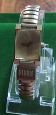 Vintage Rare Ladies Storm Mini Square Watch Working 