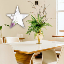 Acrylic Wall Decor Mirror Star