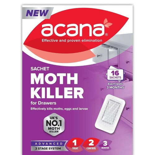 Acana moth killer sachets - moth,