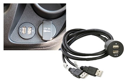 Dynavin double usb - double, adapter