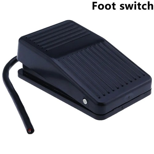 Black foot switch - black,