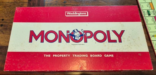 Monopoly game 1984 - monopoly,