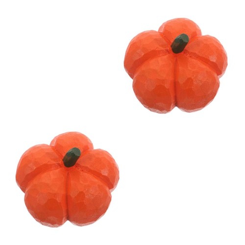 Pack wood carved pumpkin - 2,