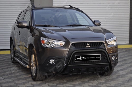Mitsubishi asx bull bar - bar, black