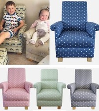 Dotty Spot Children's Chairs Kids Armchairs Child's Spotty Polka Dots Girls Boys