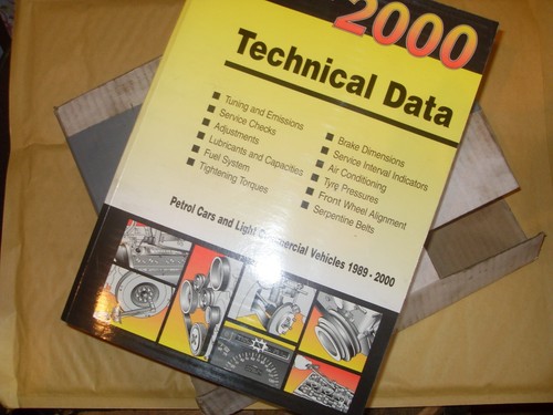 Autodata 2000 technical data - 2000,
