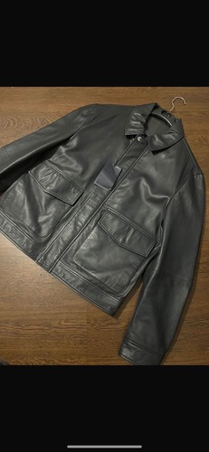 Mango nappa leather jacket - mango,