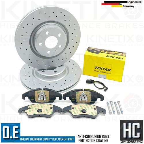 For audi front drilled - v6,