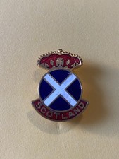 COFFER SPORTS - Enamel Metal  Badge - Scotland