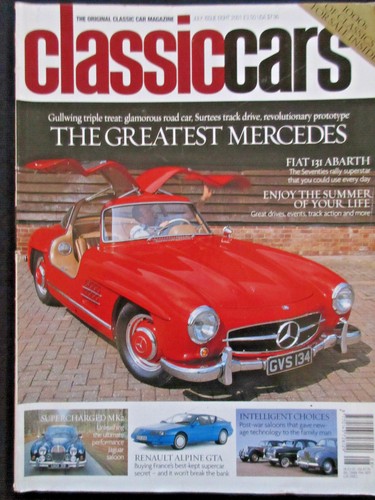 Classic cars magazine - magazine, 2001