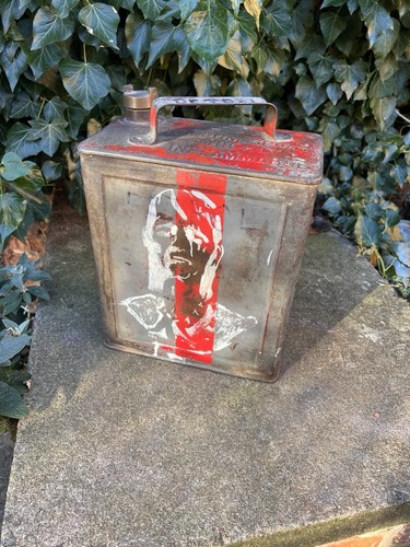 Unrestored vintage petrol fuel - petrol,