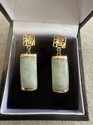 9ct gold jade - 9ct,