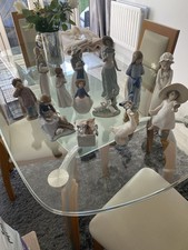 Collection of NAO by Lladro porcelain figurines of ladies. Pick up only  