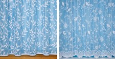Beautiful Net Curtains Sold By The Metre - Floral, Leaf, Bird, Lace, Voile